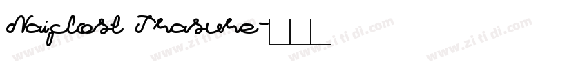 Naiflost Trasure字体转换